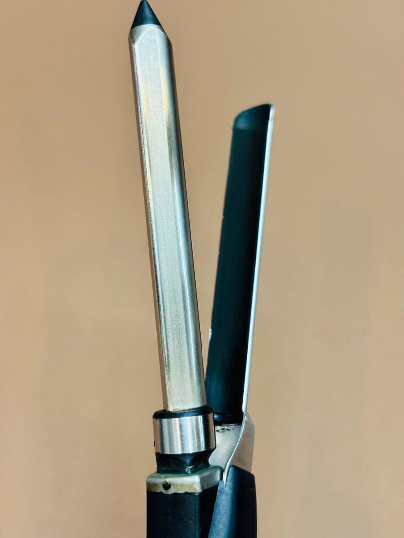 未使用に近い超美品　LENZ F-8MⅡ 雫型8㎜　レンツアイロン　丸アイロン