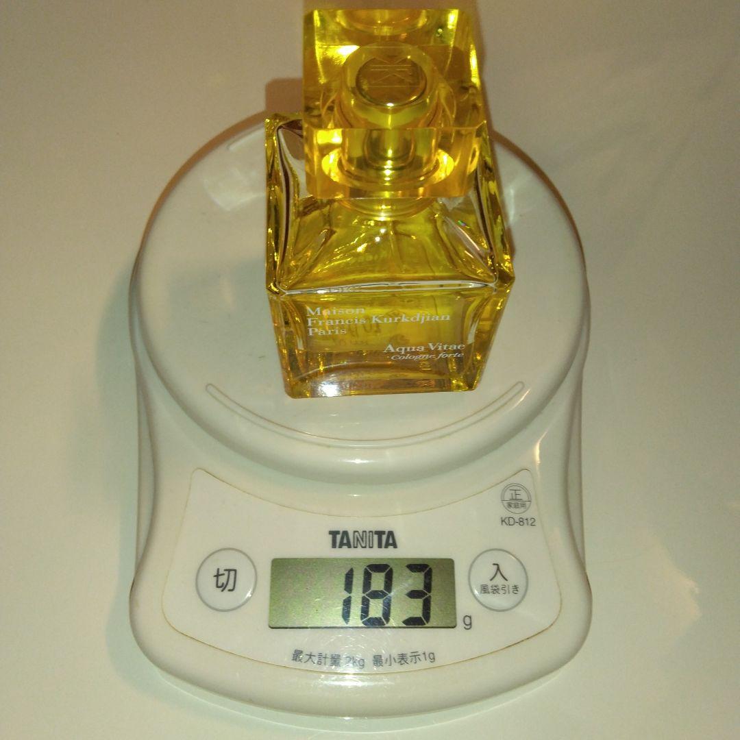 アクアヴィタエ☆コローニュ フォルテ　 オードパルファム70mL瓶5割弱程度