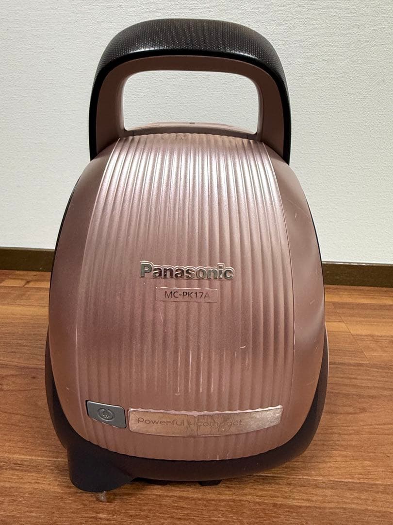 【動作品】Panasonic MC-PK17A-P 紙パック式掃除機 2017年