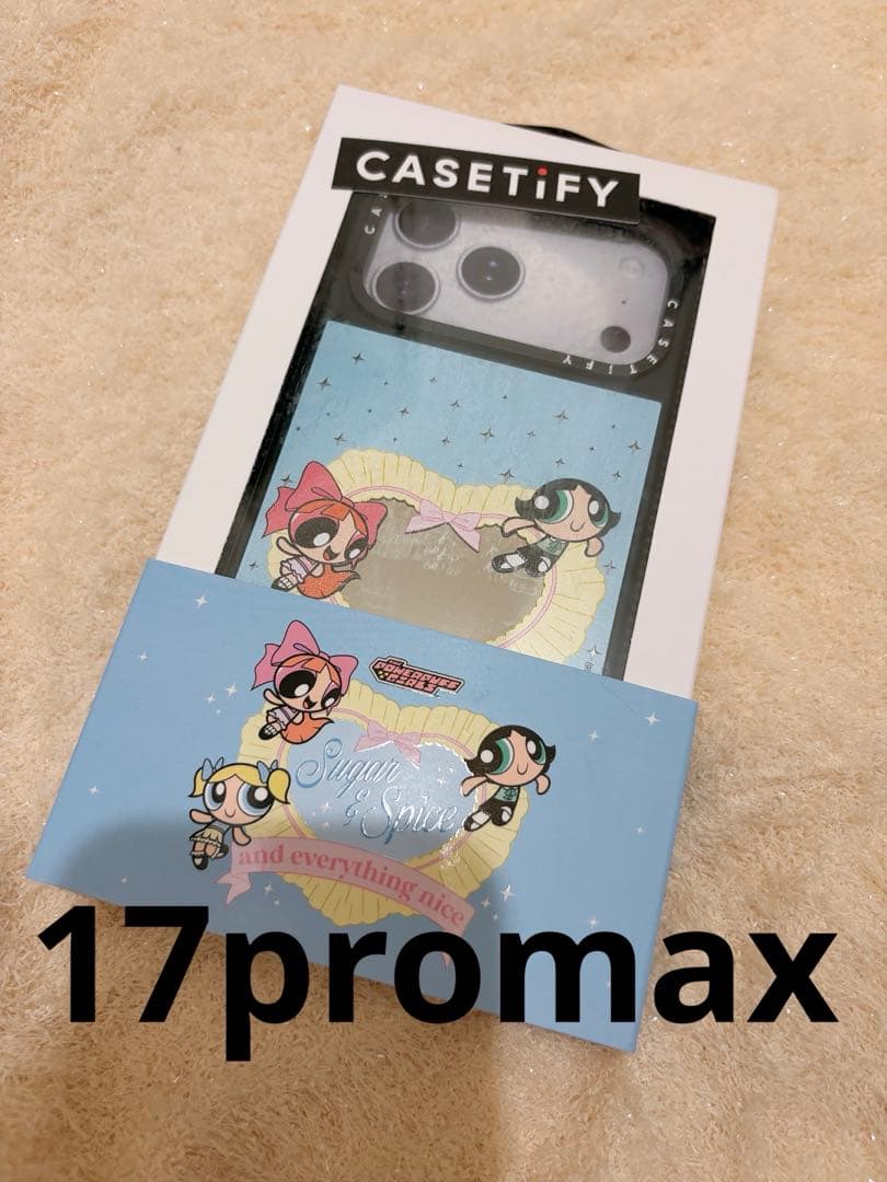 cacetify 17promax パワーパフガールズ ミラーケース ハート