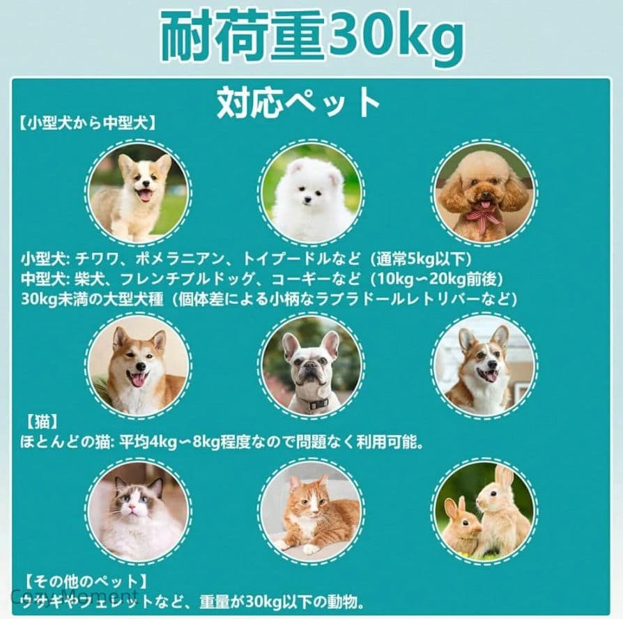 ペットカート 2way 分離式 多頭飼い可 折りたたみコンパクト小型中型犬猫対応