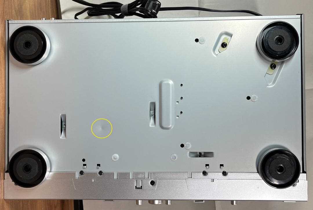 TEAC ダブルカセットデッキ W-1200(S)　リモコン付き　美品