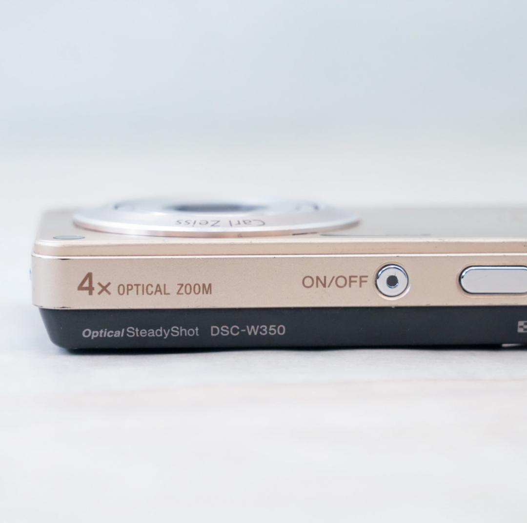 SONY Cyber-shot DSC-W350 ゴールド　美品