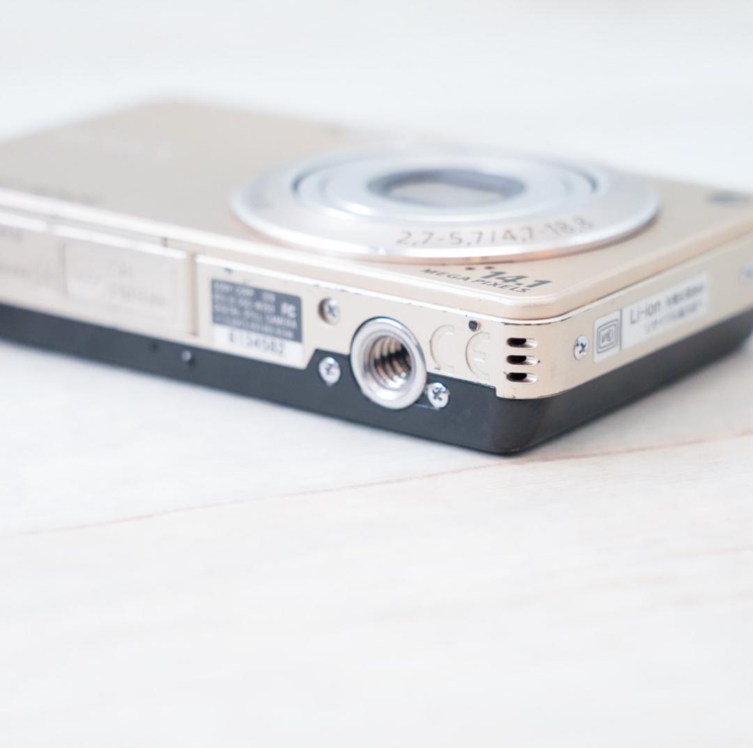 SONY Cyber-shot DSC-W350 ゴールド　美品