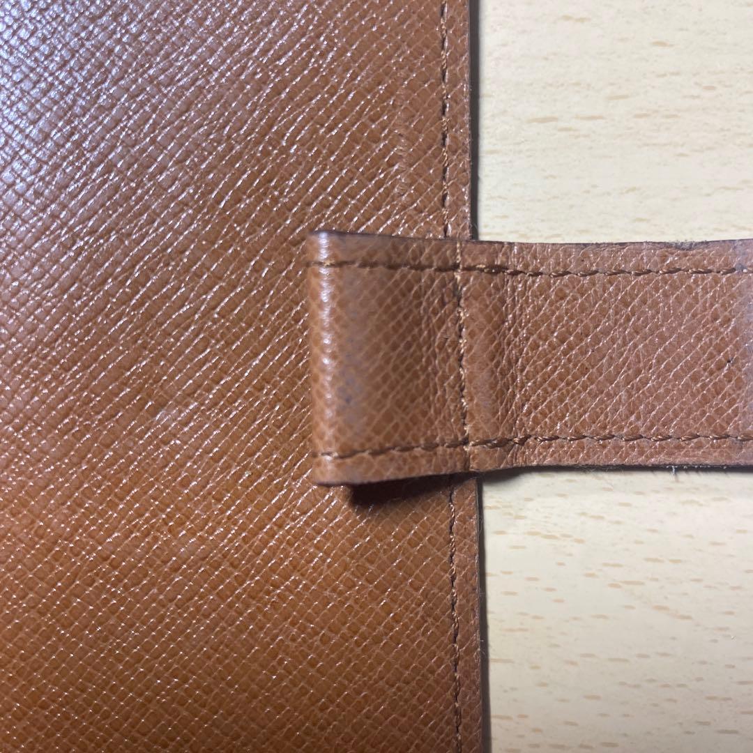 ルイヴィトン LOUIS VUITTON モノグラム スケジュール帳 ブラウン