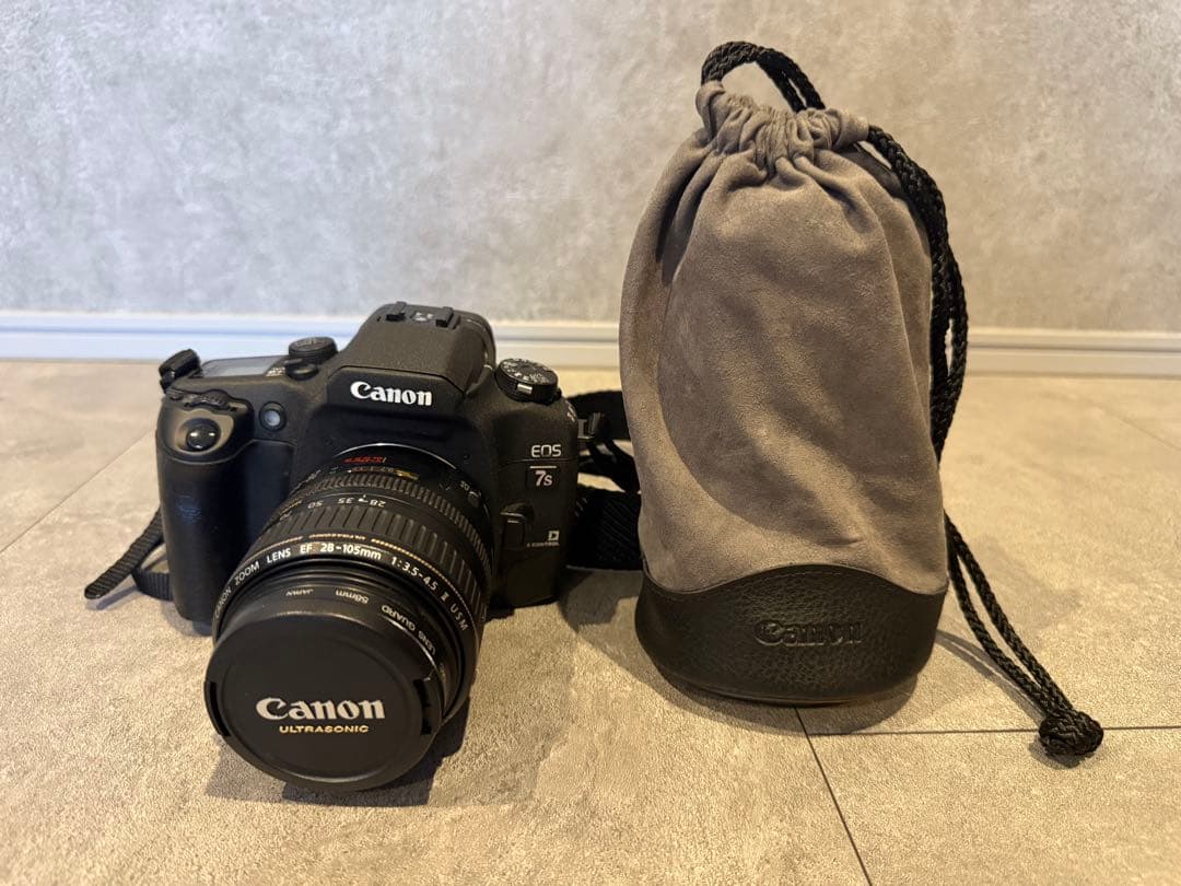 キヤノン Canon EOS 7s 一眼レフカメラ+レンズ2本付き