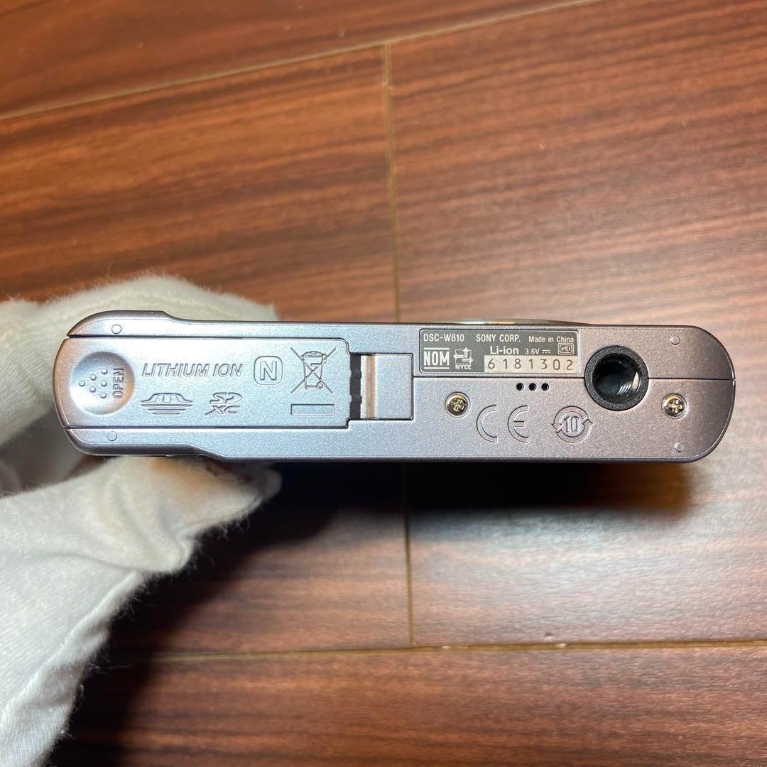 SONY Cyber-Shot DSC-W810 デジカメ ほぼ新品 3777