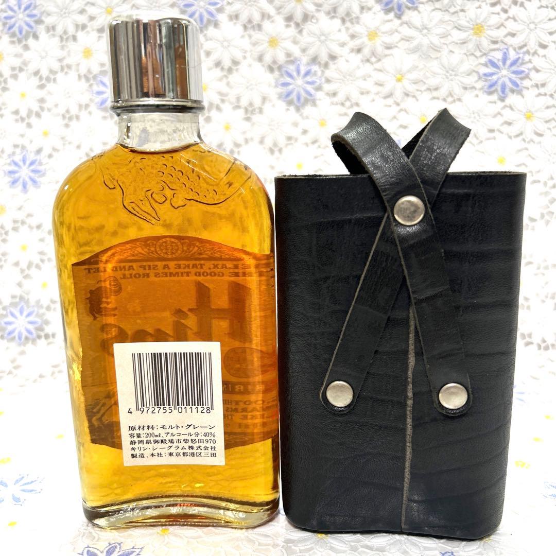 『Hips ヒップス／ウィスキー／200ml／終売品／オリジナルレザーケース付』