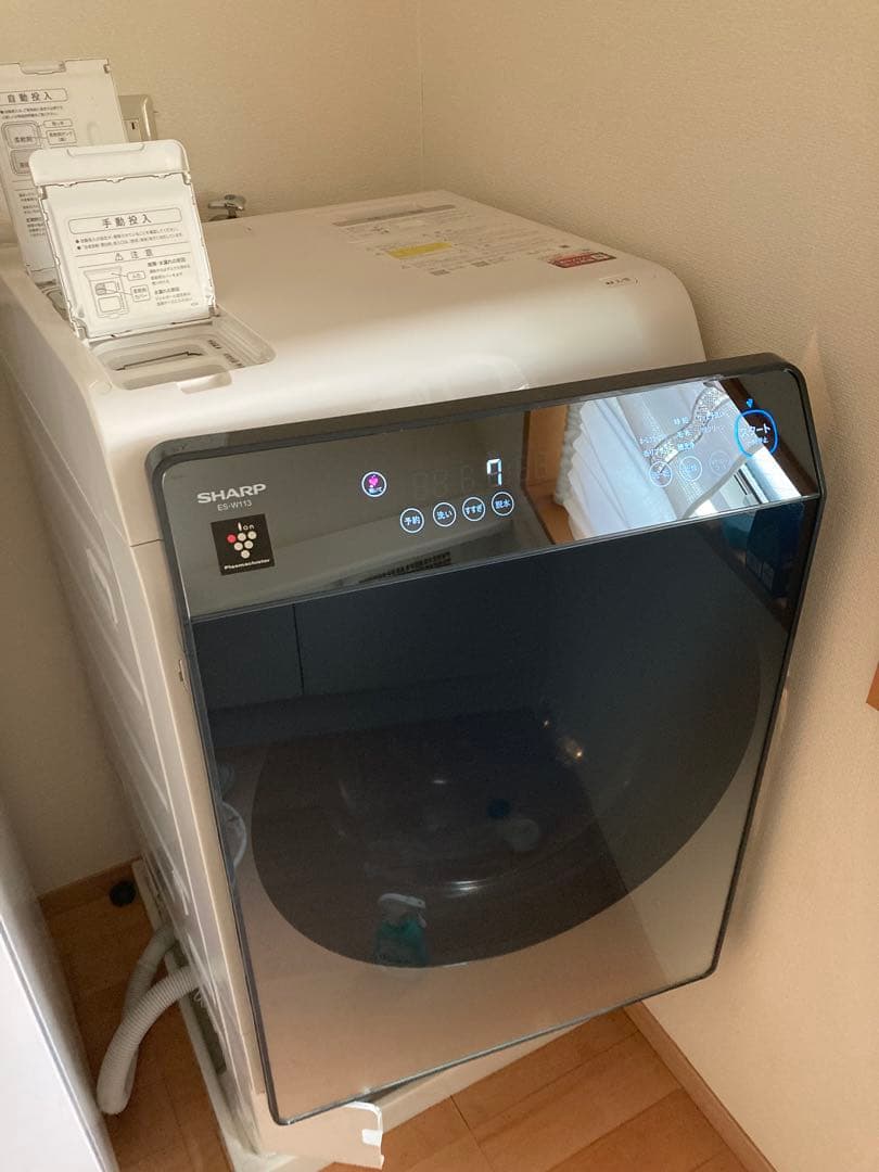 シャープ ドラム式洗濯機 ES-W113-SL 洗濯11kg 乾燥6kg