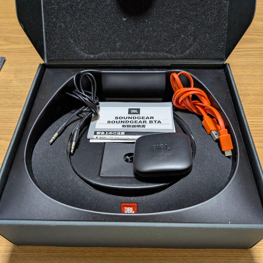 【新品 未使用】JBL SOUNDGEAR BTA ネックスピーカー　ブラック