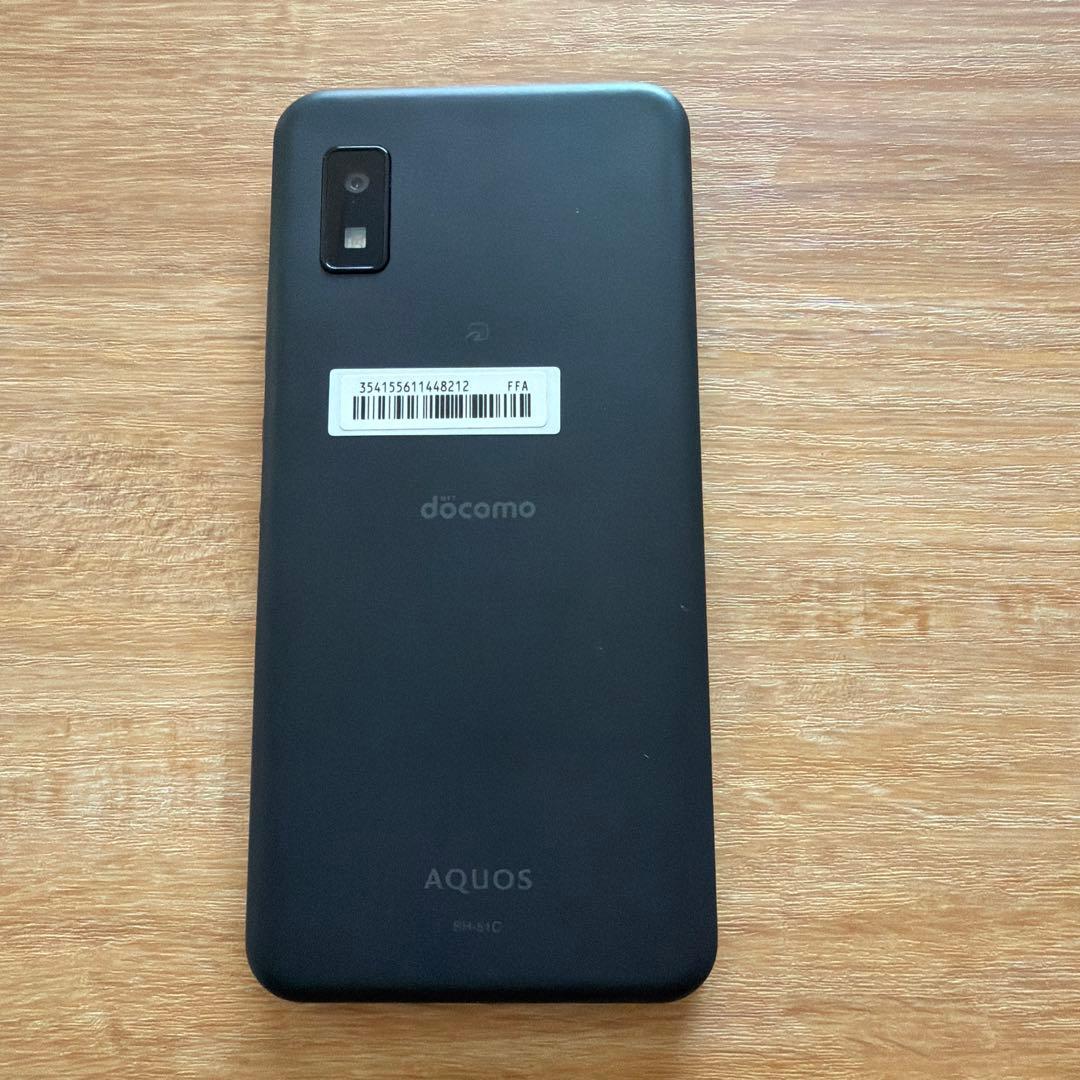 AQUOS docomo ブラック スマートフォン本体