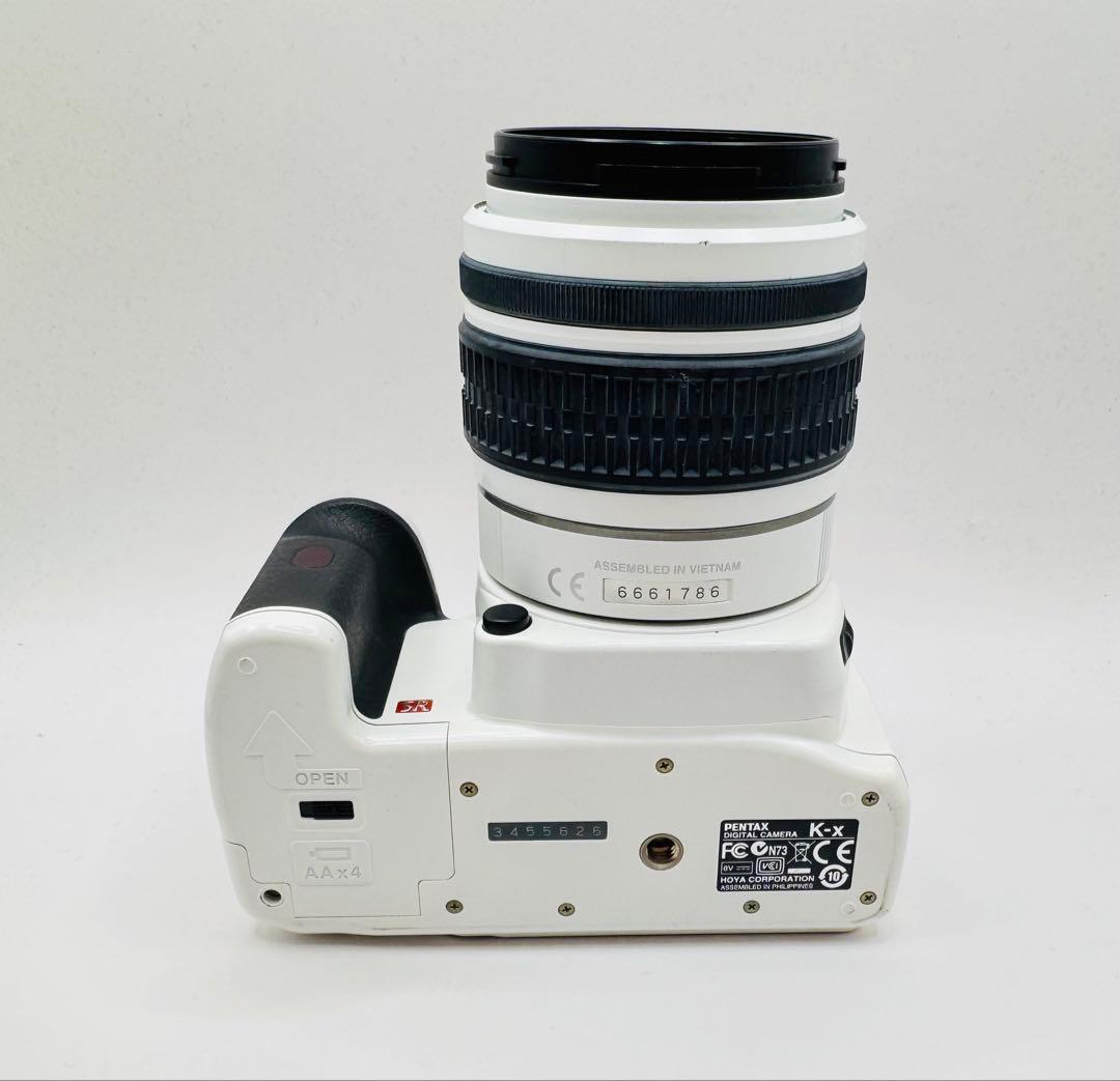 PENTAX ペンタックス K-x ホワイト デジタル一眼レフ