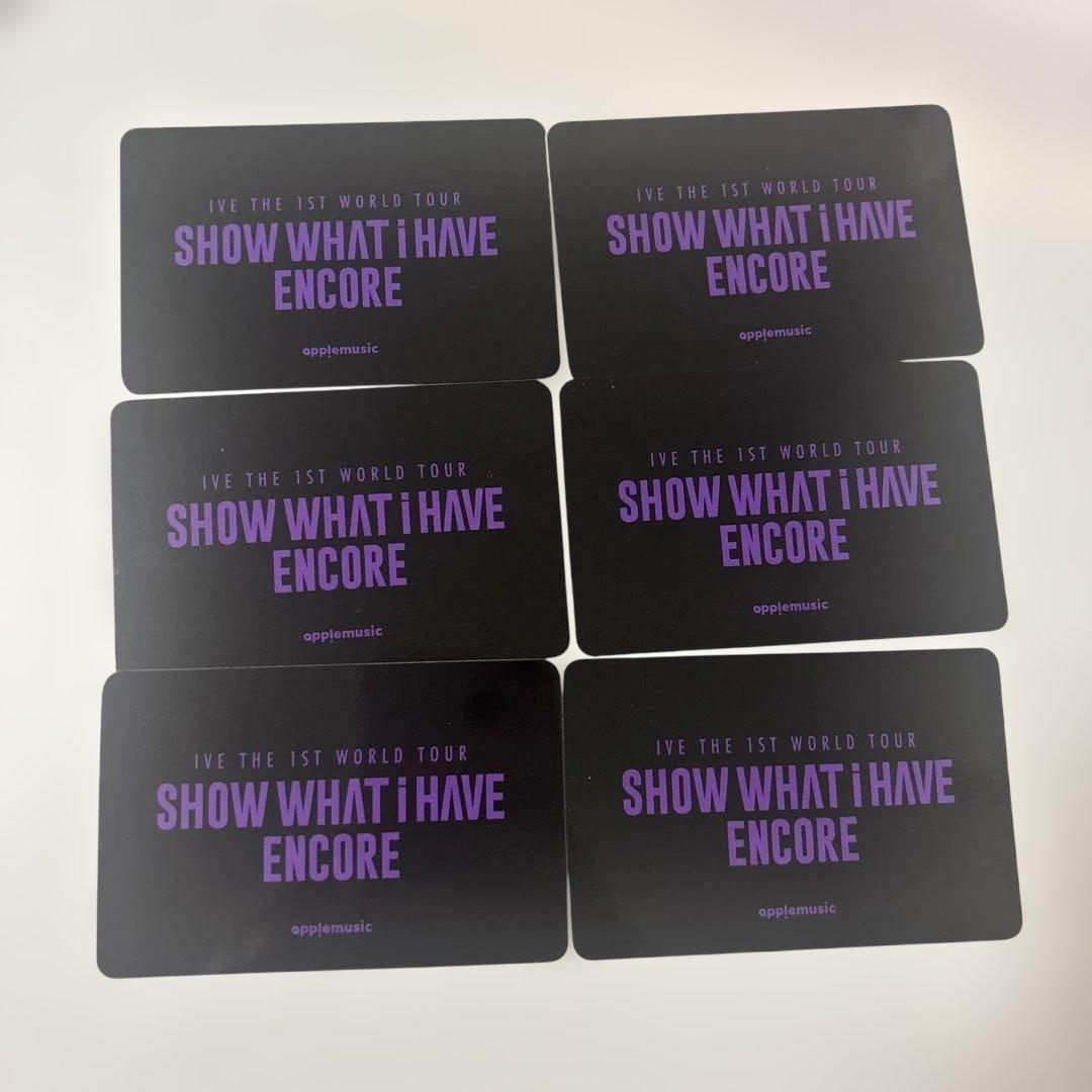 IVE SHOWWHAT I HAVE ENCORE applemusicトレカ