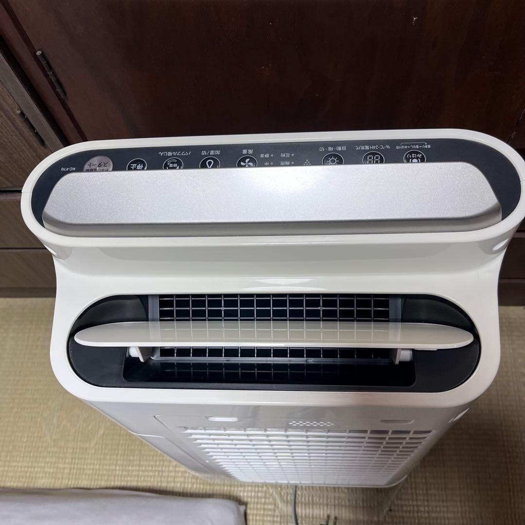美品2021年製 SHARP 加湿空気清浄機 KC-F70-W フィルター交換済