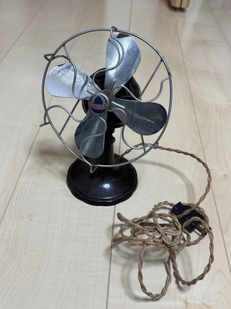 フランス アンティーク ヴィンテージ CALOR ミニ扇風機