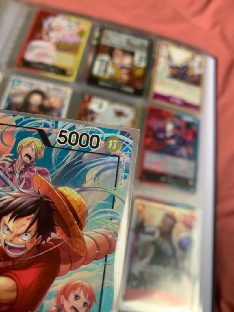 【美品】ワンピースカードゲーム ルフィ リーダー パラレル (カードのみ)