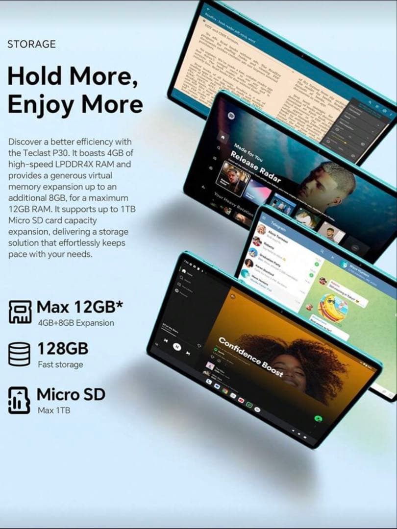 Teclast P30 10.1インチ Androidタブレット