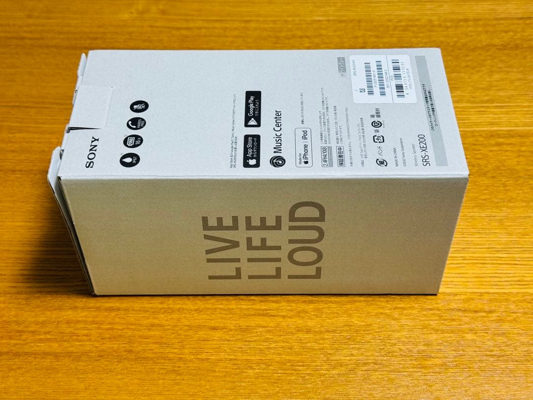 【ゆりな】SONY Bluetoothスピーカー SRS-XE200