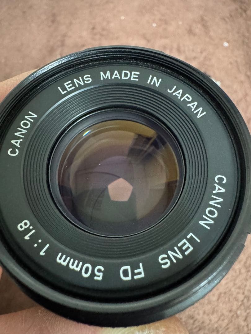 Nikon FM2 canon プラック＋ ais 50mm f1.8ジャンク品