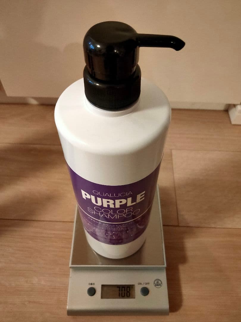 Rクオルシア パープルシャンプー 1000ml 新品とおまけつき3本セット