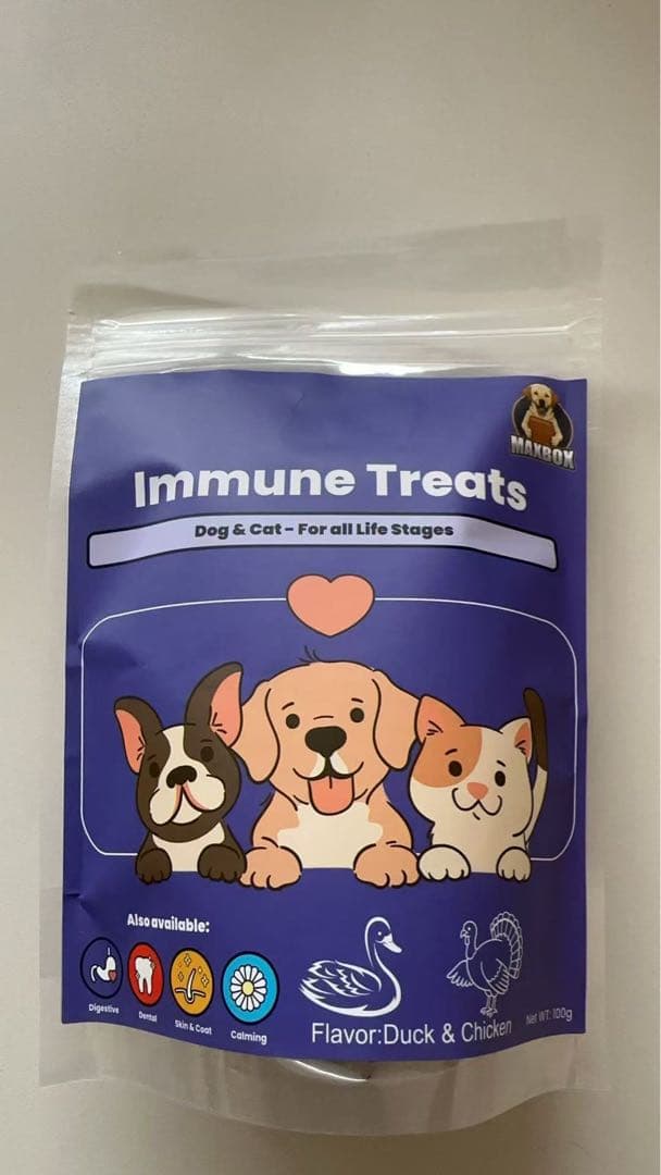 犬用免疫力サプリメント➕犬用ビスケット　4個➕3袋　セット　①