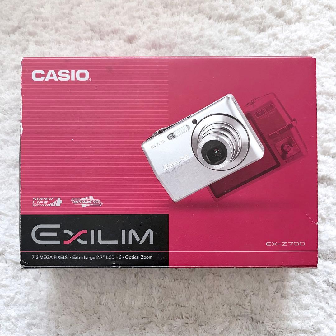 美品【動作確認済】CASIO カシオ EXILIM EX-Z700 レトロカメラ