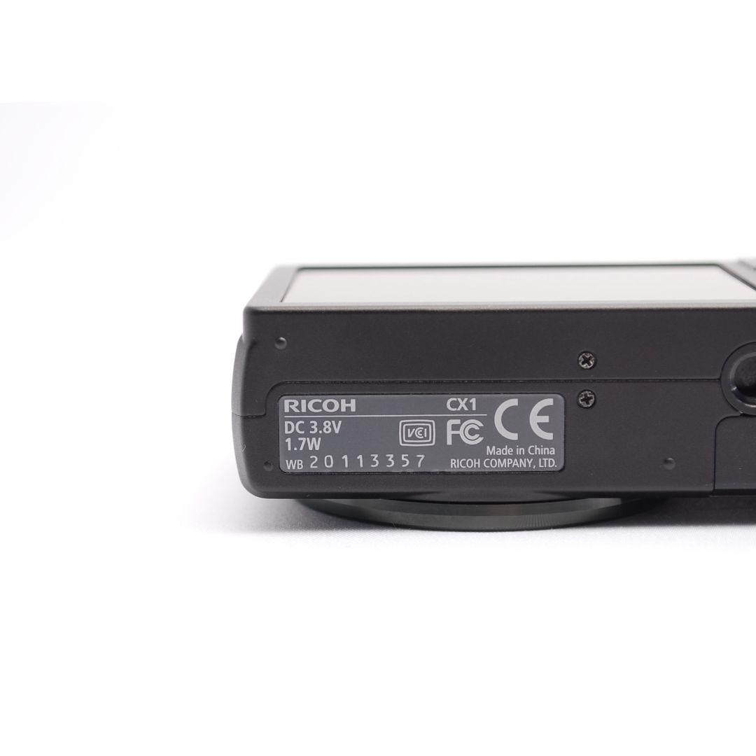 美品 RICHO リコー CX1 スマホ転送OK 軽量 高画質デジカメ コンデジ