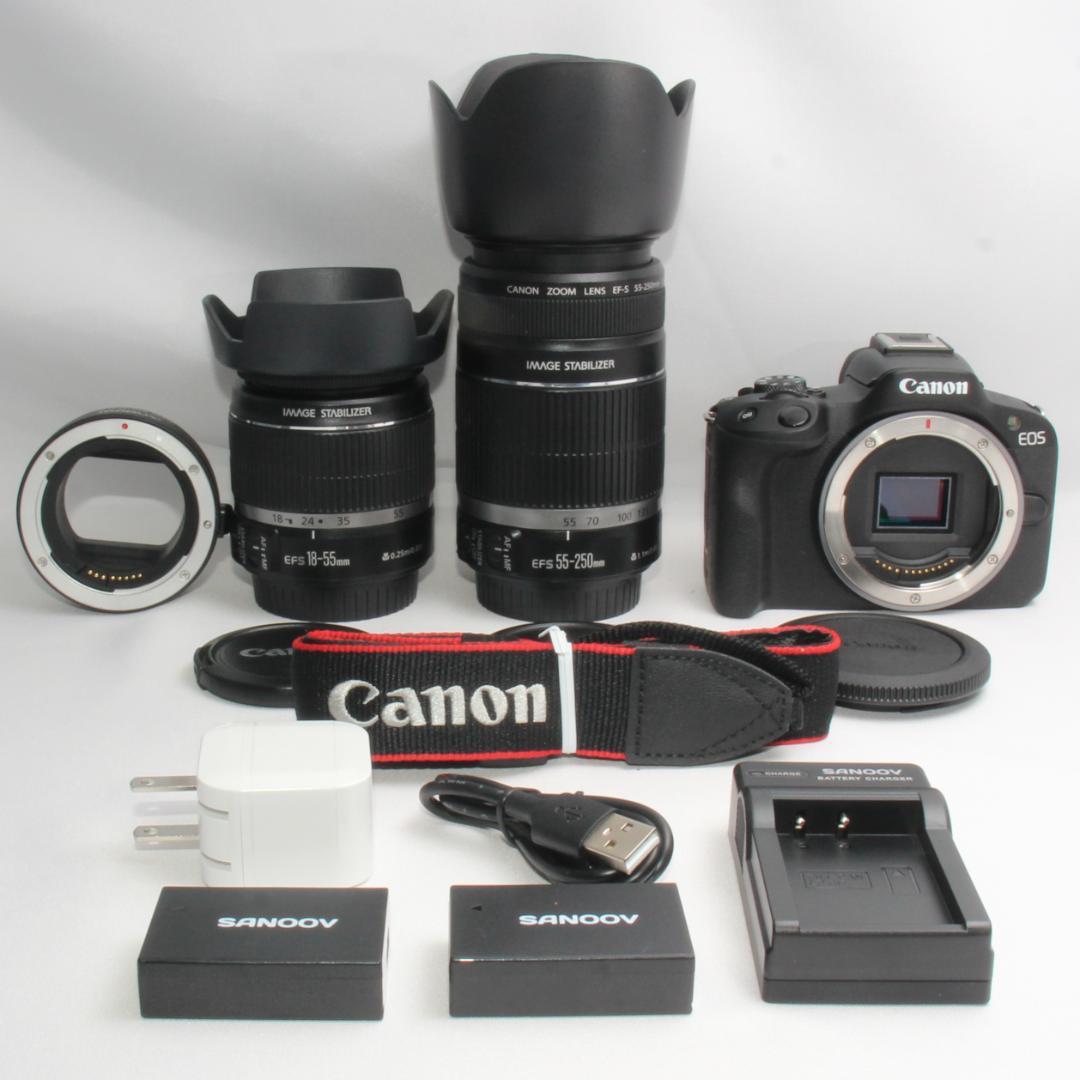 ⭐予備バッテリー付き⭐❤️Canon EOS R50 ダブルズームセット❤️