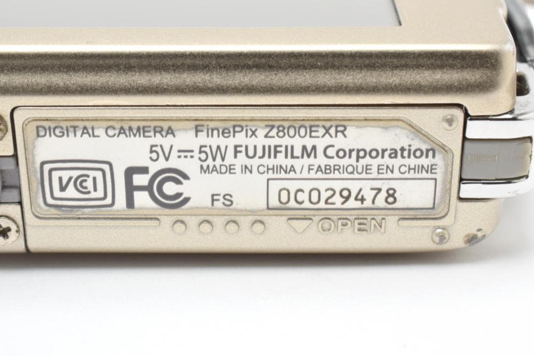 良品）富士フィルム FINEPIX Z800EXRデジカメ動作品#1851