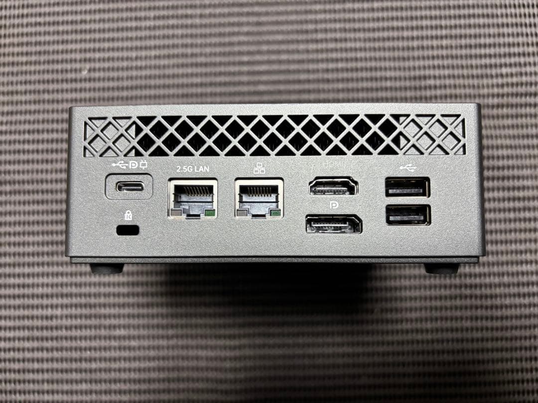 AOOSTAR MN58 Ryzen7 SSD512GB 16GBミニPC