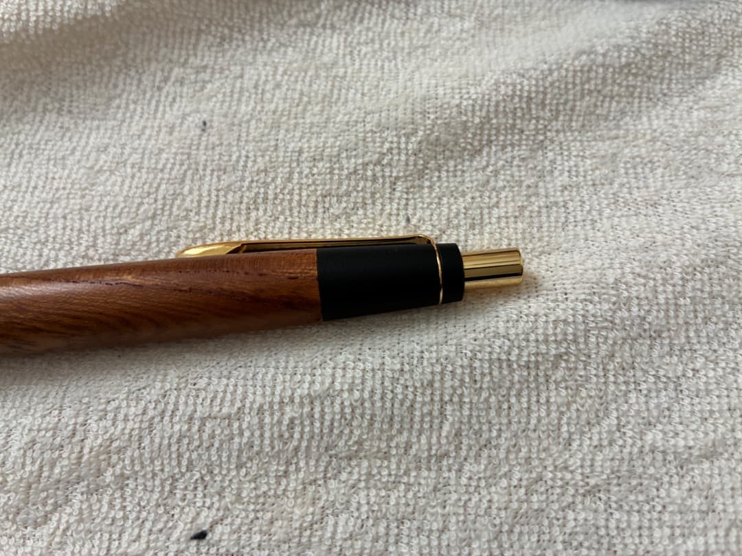 野原工芸　欅のボールペン　旧型