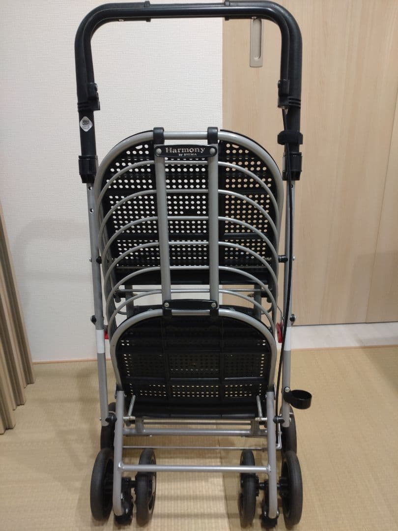 島製作所　ハーモニーAL ショッピングカート　シルバーカー