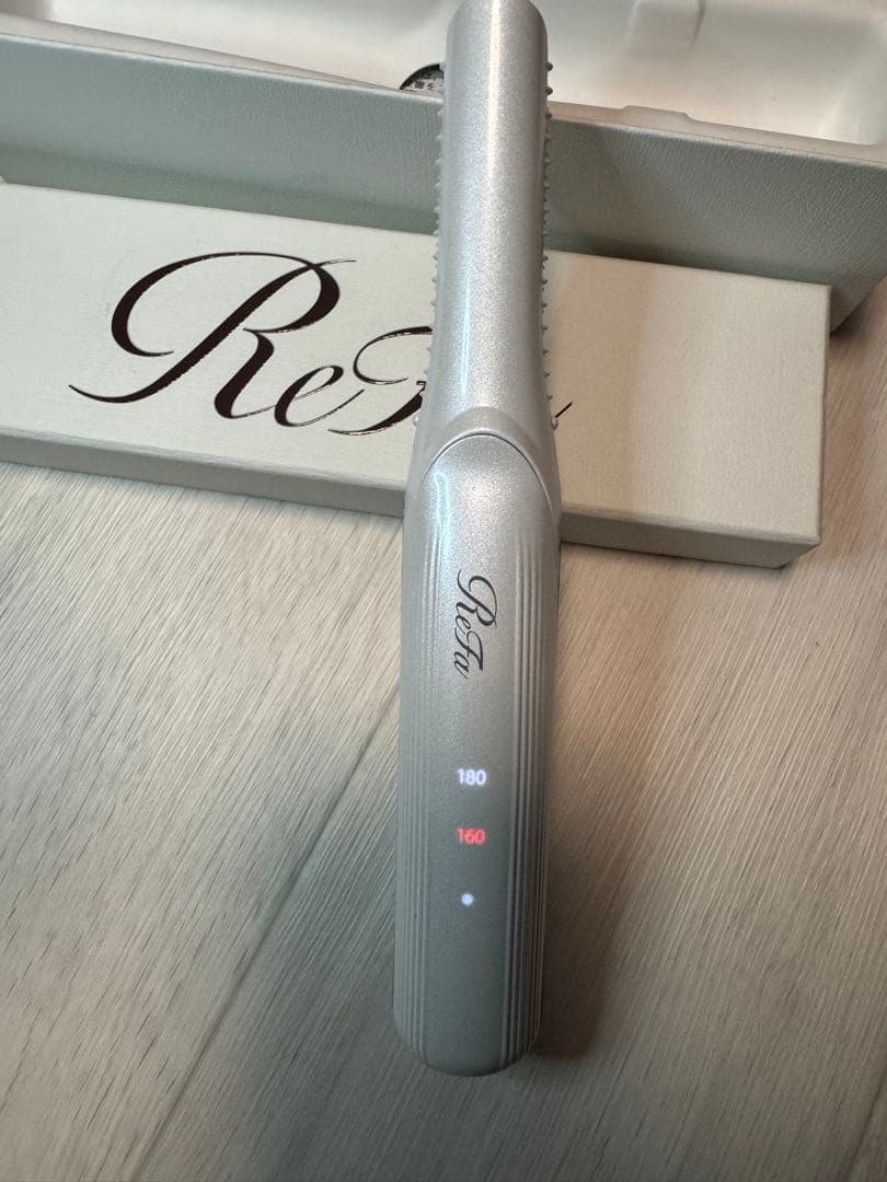 【美品・使用回数】ReFa フィンガーアイロン ホワイト