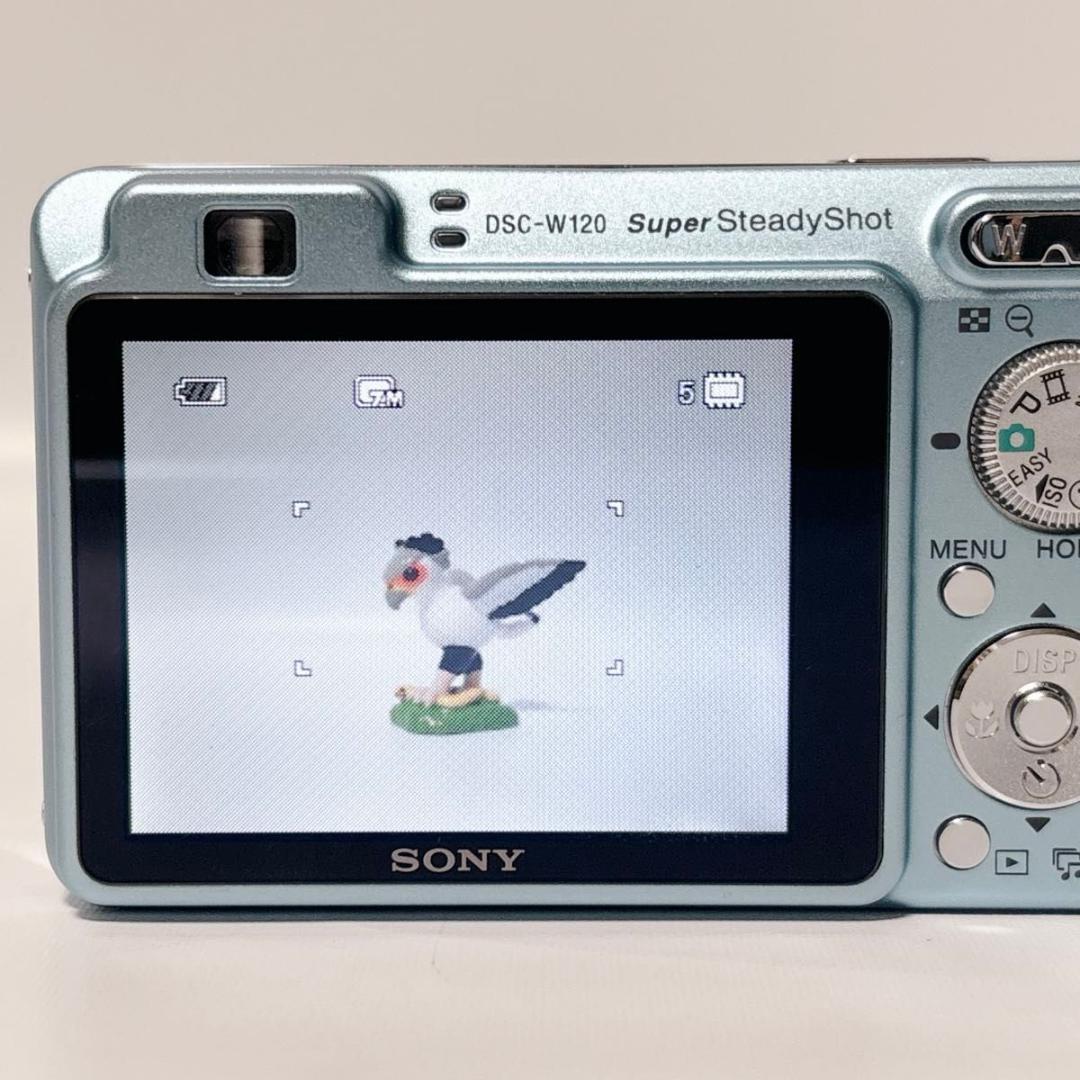 SONY Cyber-shot サイバーショット DSC-W120 ブルー