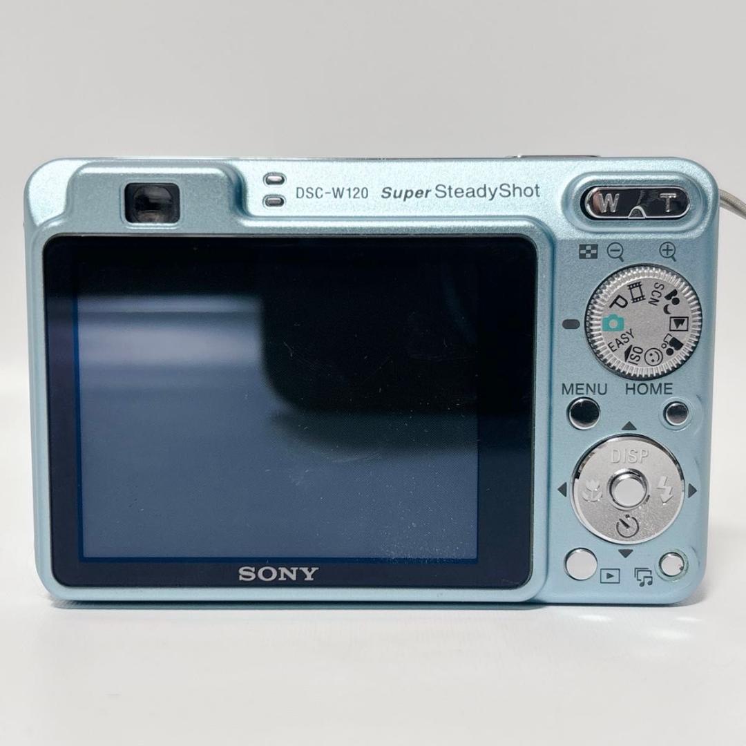 SONY Cyber-shot サイバーショット DSC-W120 ブルー