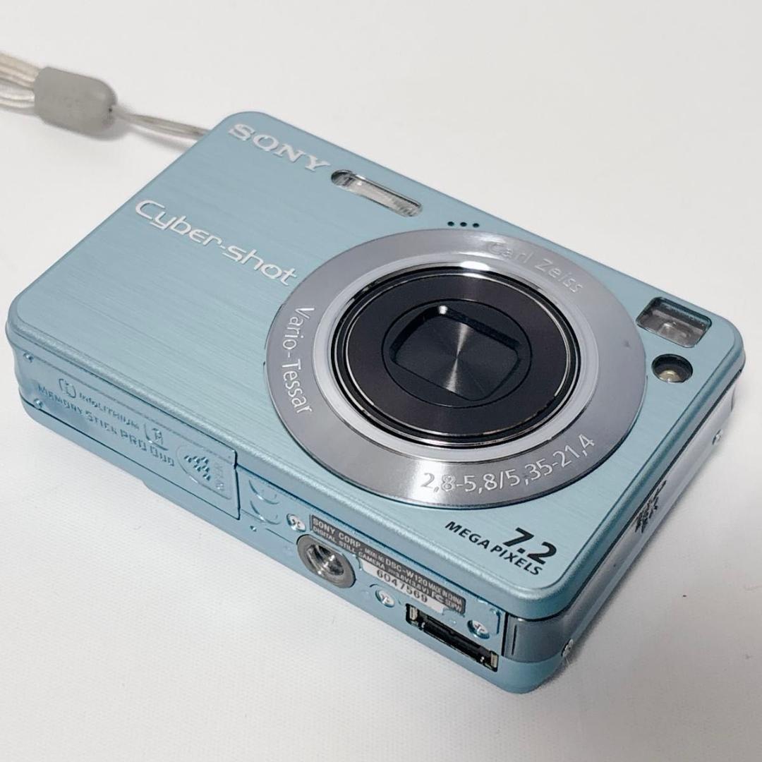 SONY Cyber-shot サイバーショット DSC-W120 ブルー