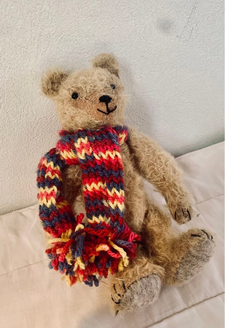 ハンドメイド　テディベア ナッツくん