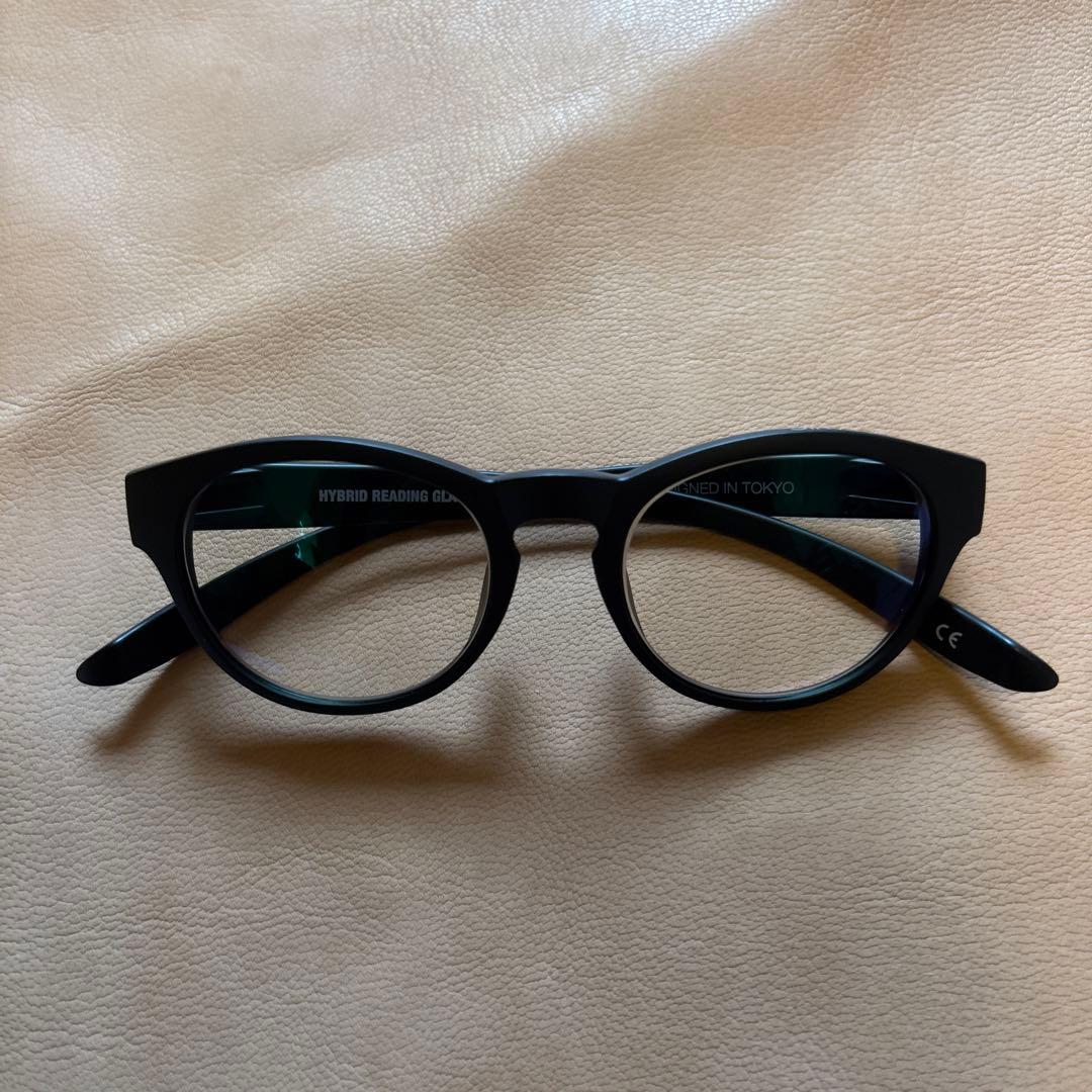 HYBID READING GLASSES TYPE01 ブラック