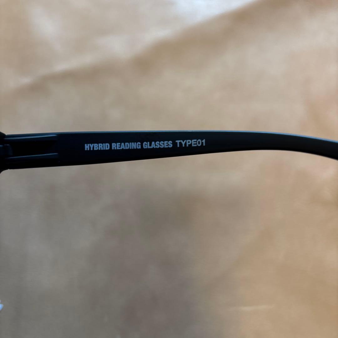HYBID READING GLASSES TYPE01 ブラック
