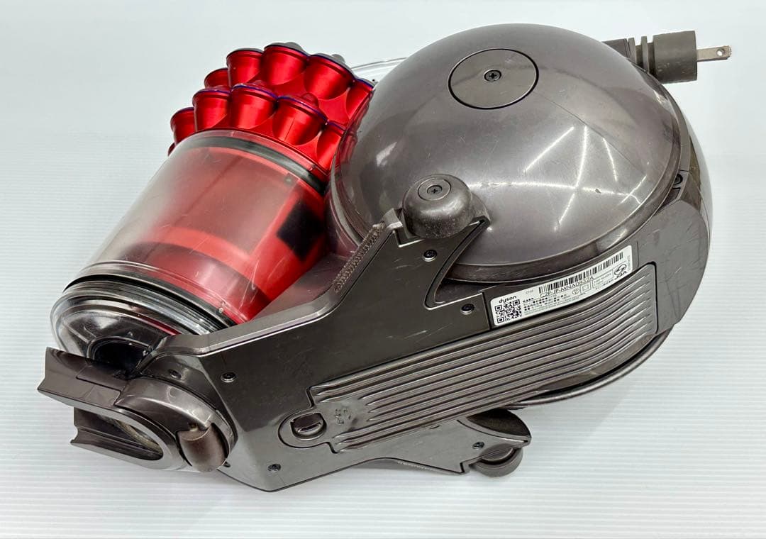 動作保証品　中古　赤　ダイソン　CY25 掃除機　本体のみ　ダストケース付き