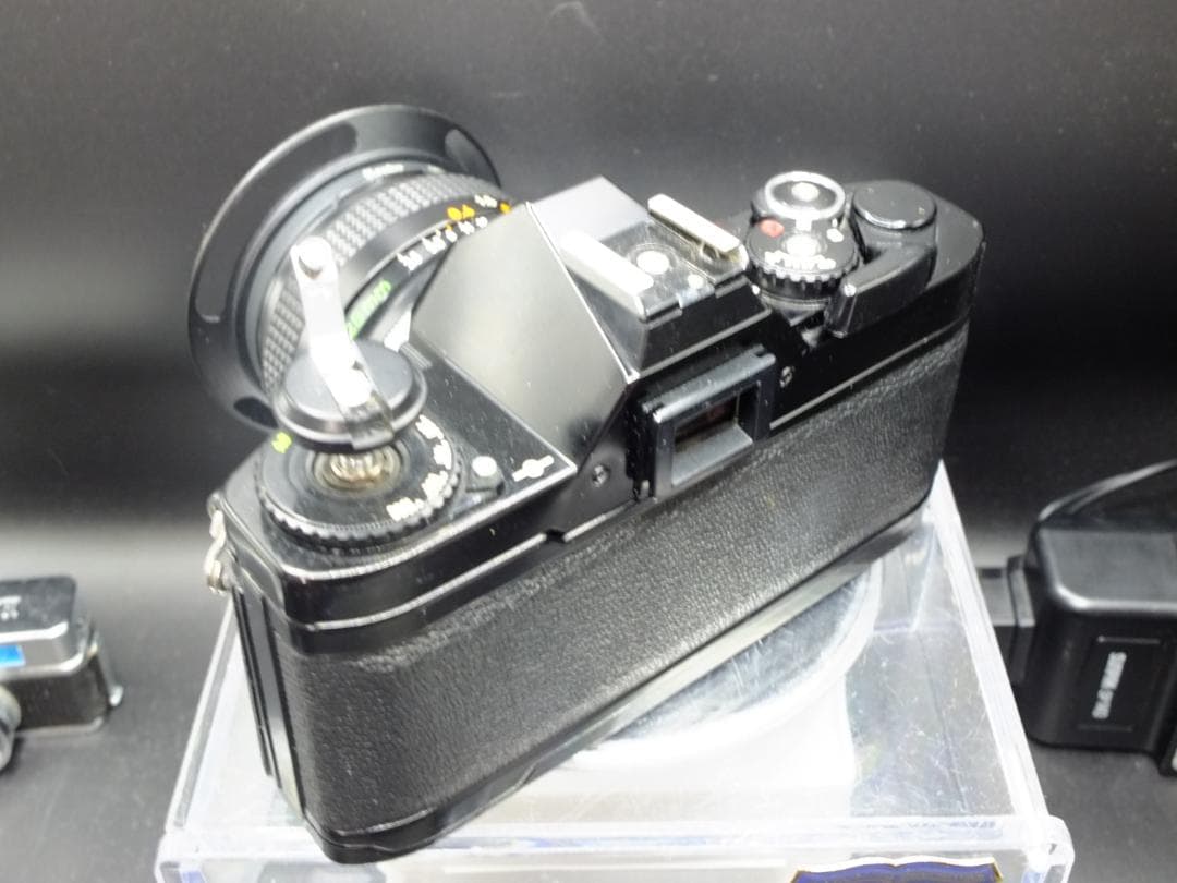キャノンAV-1BK／FD28mmf3.5ワインダーA2付【実写確認済整備品】