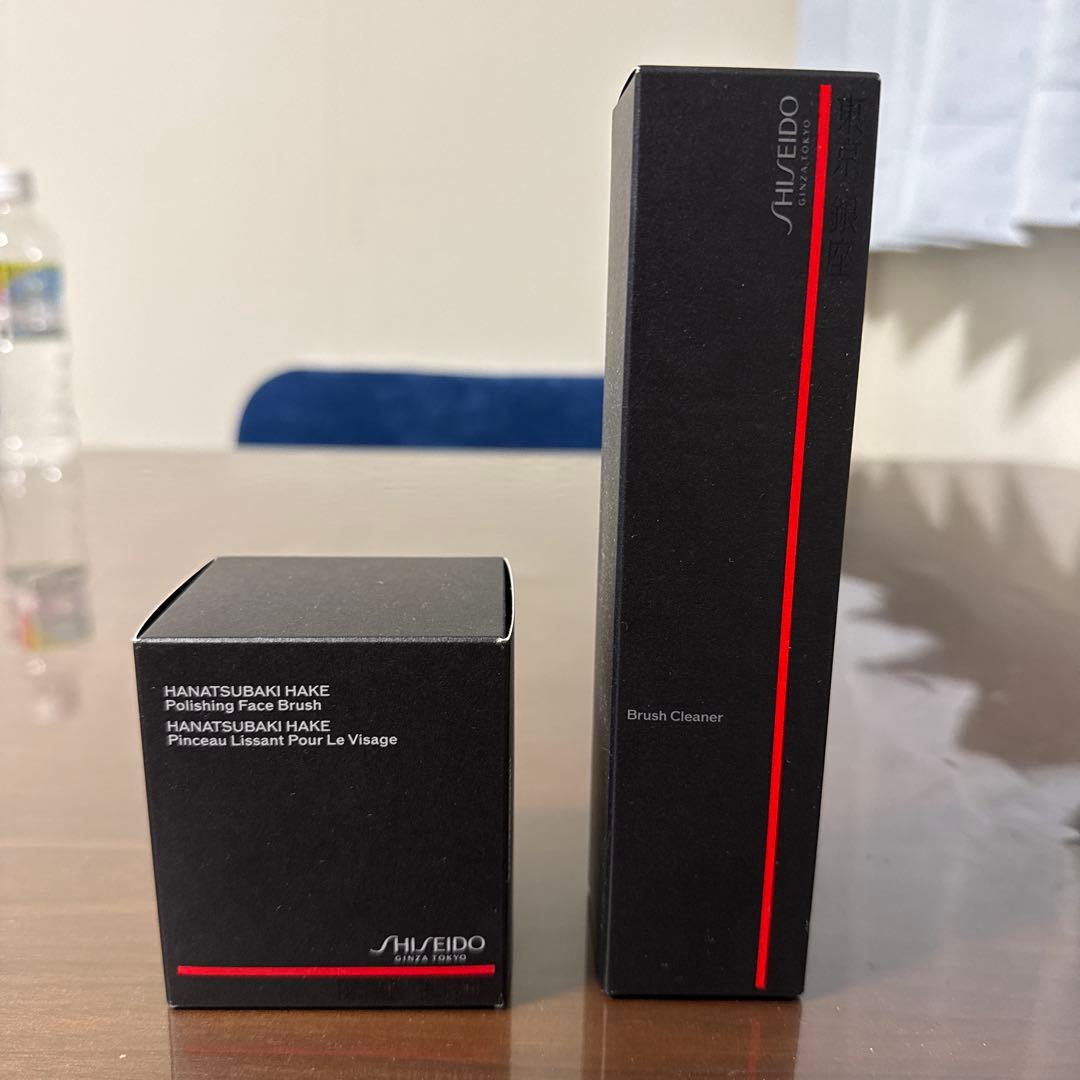 ［未開封］SHISEIDO フェイスブラシ・ブラシクリーナーセット