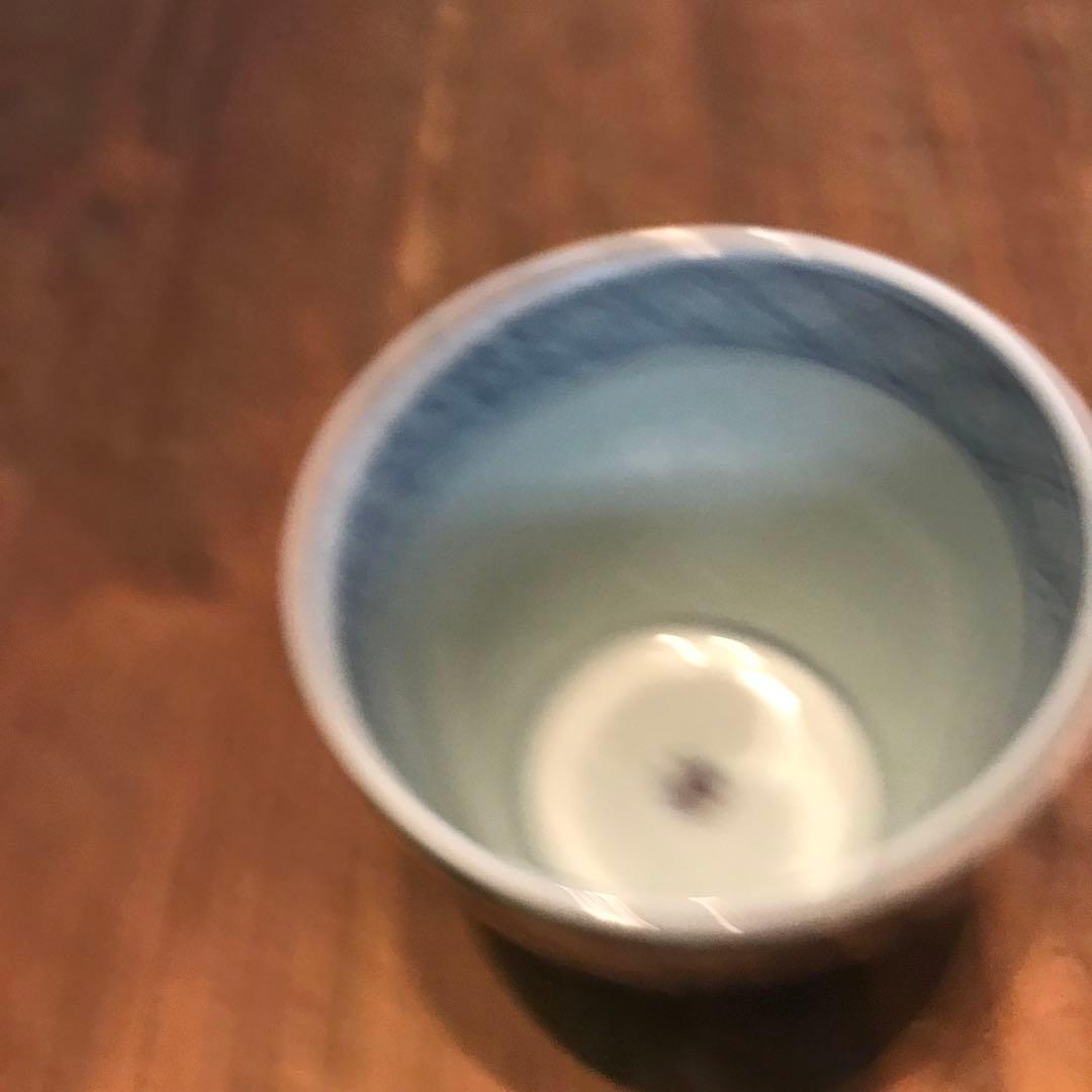 美品　伊万里　鍋島焼　そば猪口　蛤　時代物　丁寧な絵柄が素敵な　落ち着いた色合い