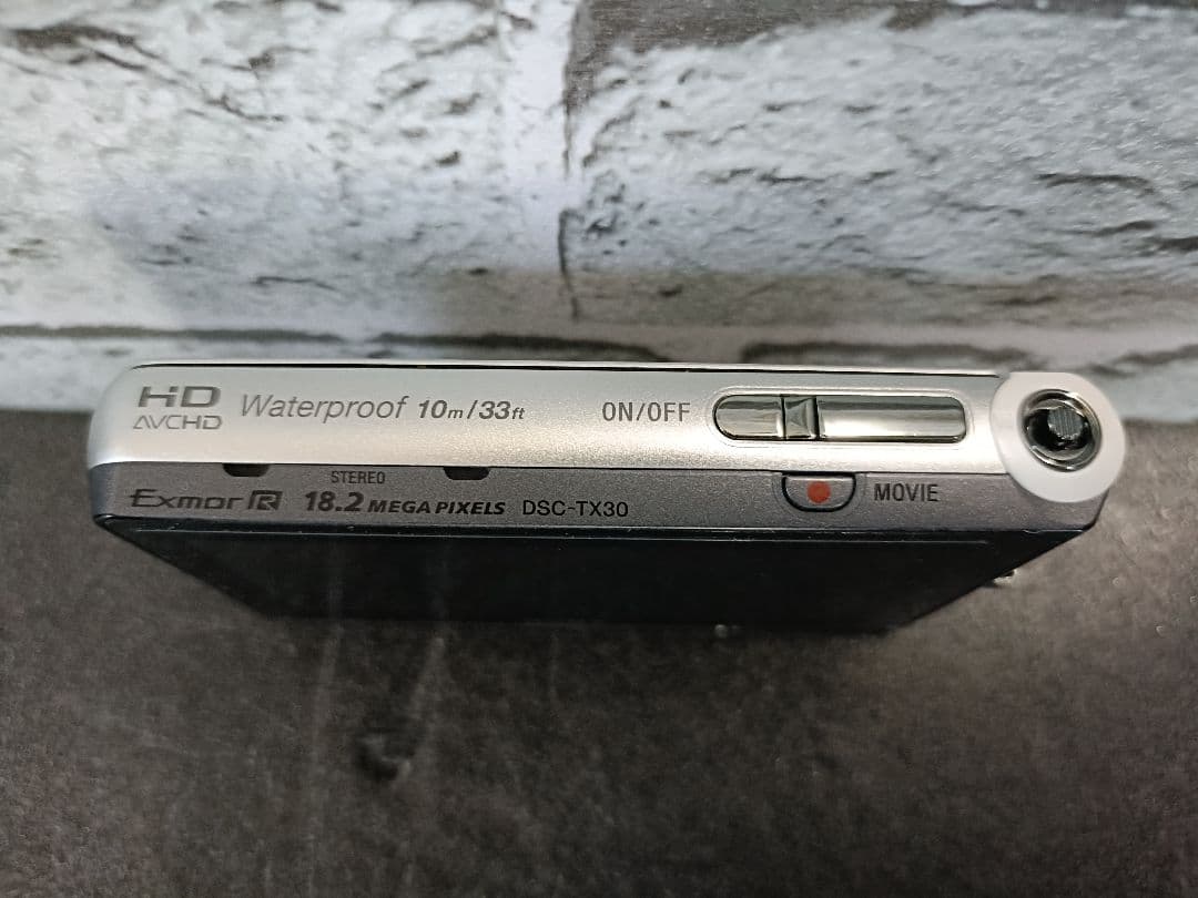 SONY サイバーショット コンデジ 防水 DSC-TX30