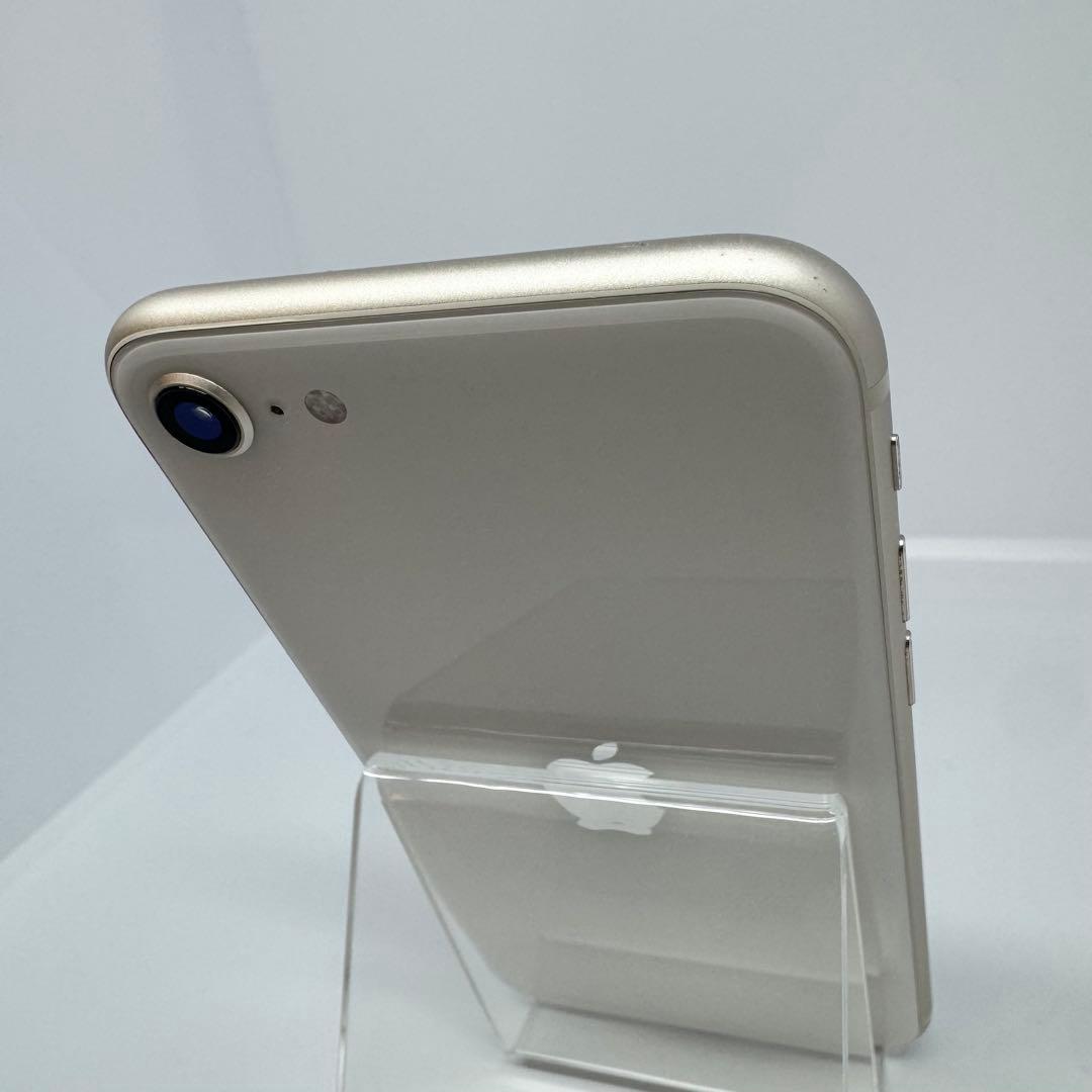 【美品】iPhone SE3 128GB WHITE 大容量バッテリー100%