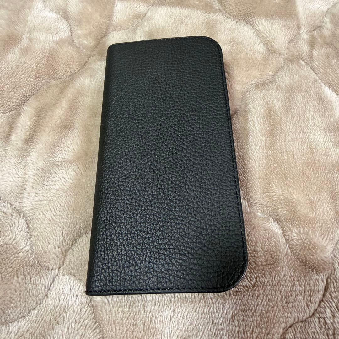 【美品】BONAVENTURA ブラック 手帳型ケースiPhone17pro
