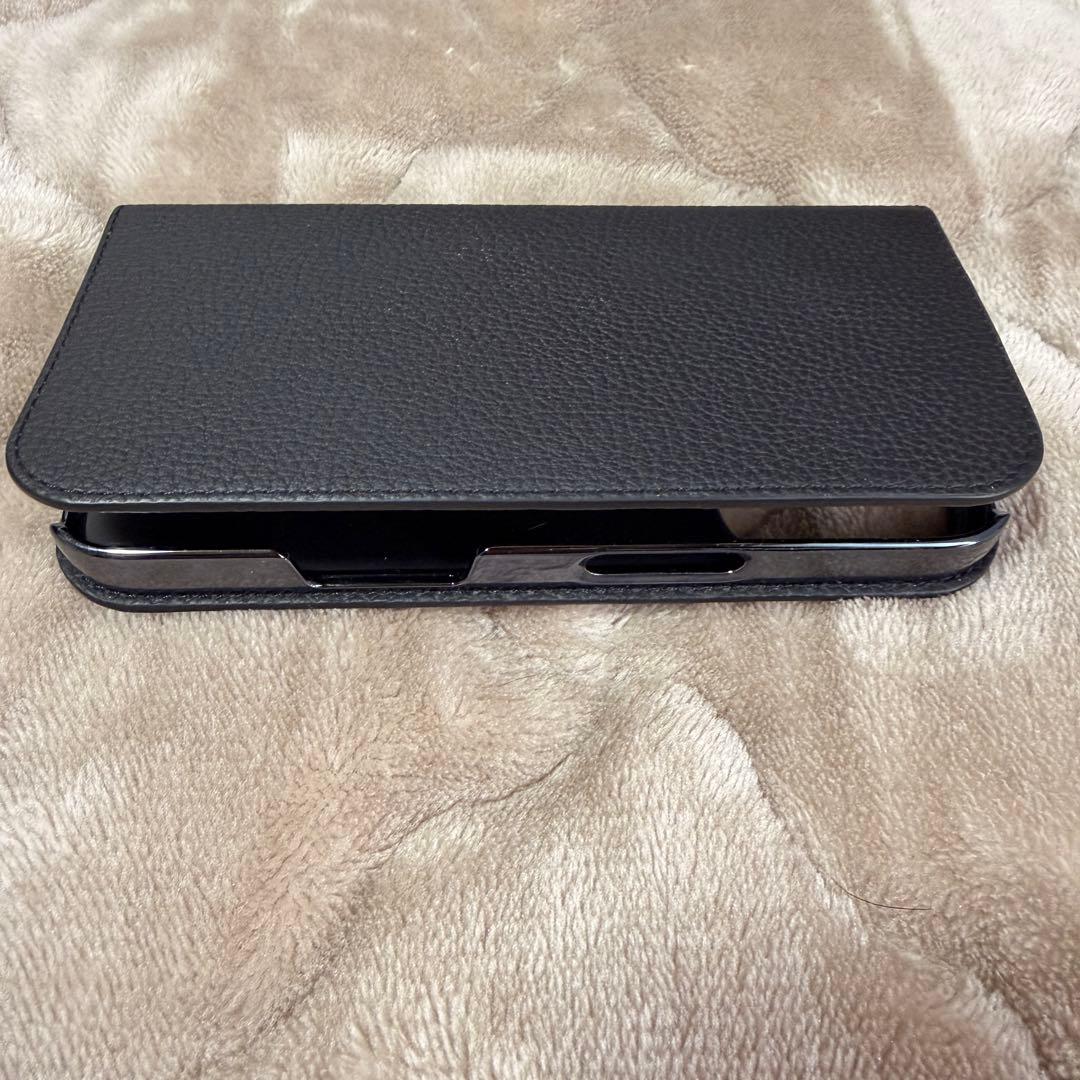 【美品】BONAVENTURA ブラック 手帳型ケースiPhone17pro