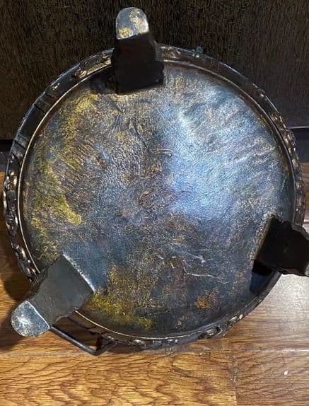 銅器 仏教三本足 龍鳳香炉 古美術 コレクション品 銅製 工芸品 彫刻装飾品置物
