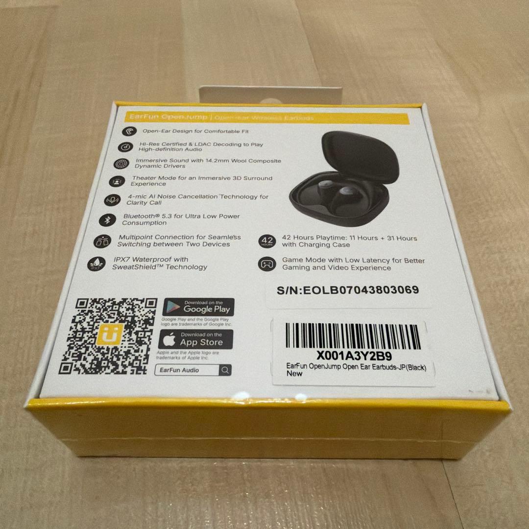 EarFun OpenJump ワイヤレスイヤフォン