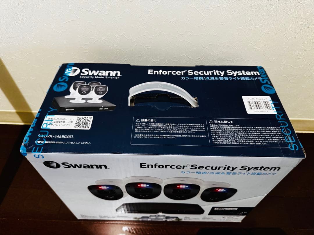 新品 Swann Enforcer Security System 4台カメラ